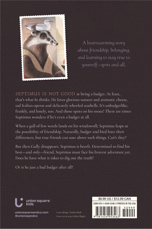 Bad Badger: A Love Story by Maryrose Wood (Paperback)