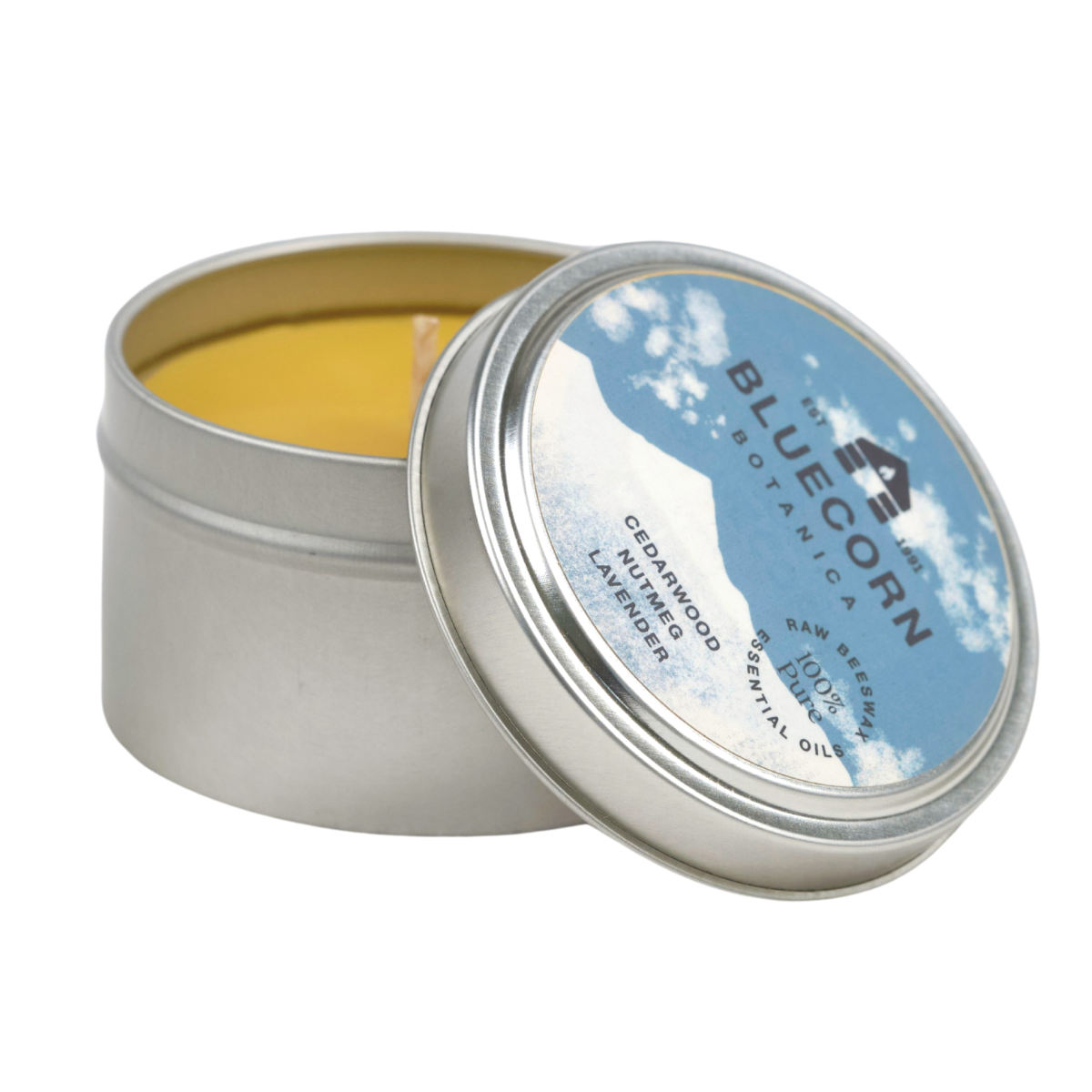 Botanica Beeswax Scented Candles | Travel Tin 2 oz