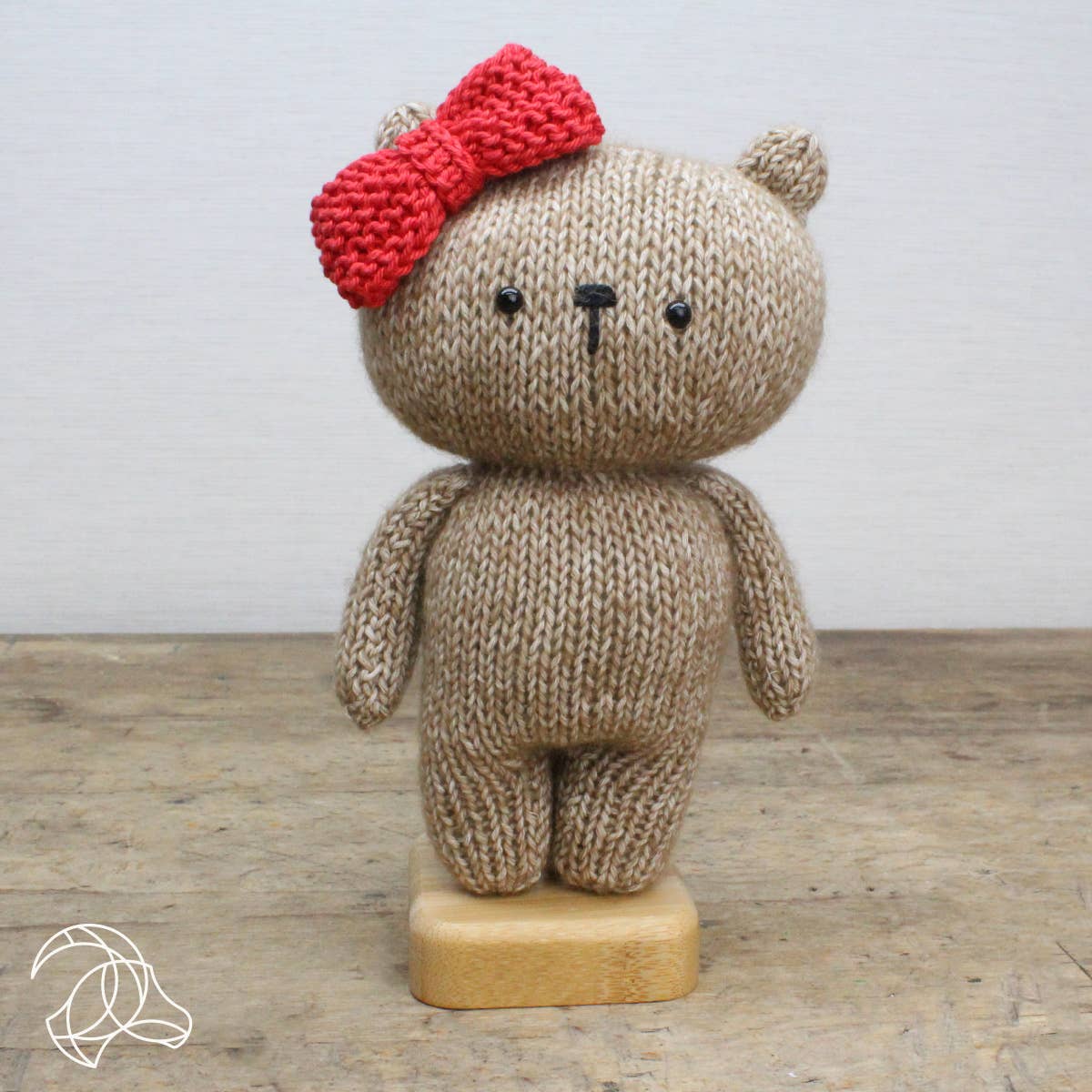 DIY Knitting Kit - Nöel Bear