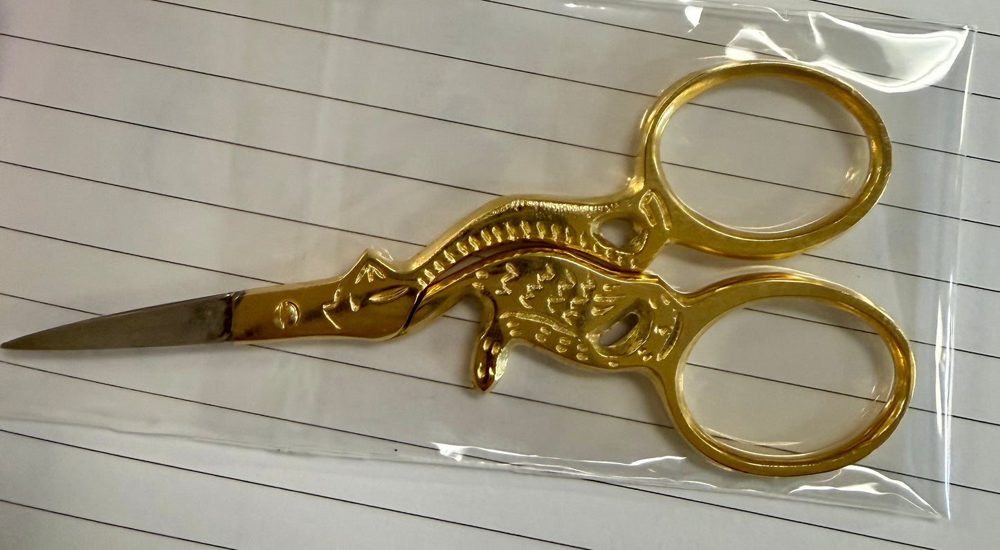 Gold Cat Scissors