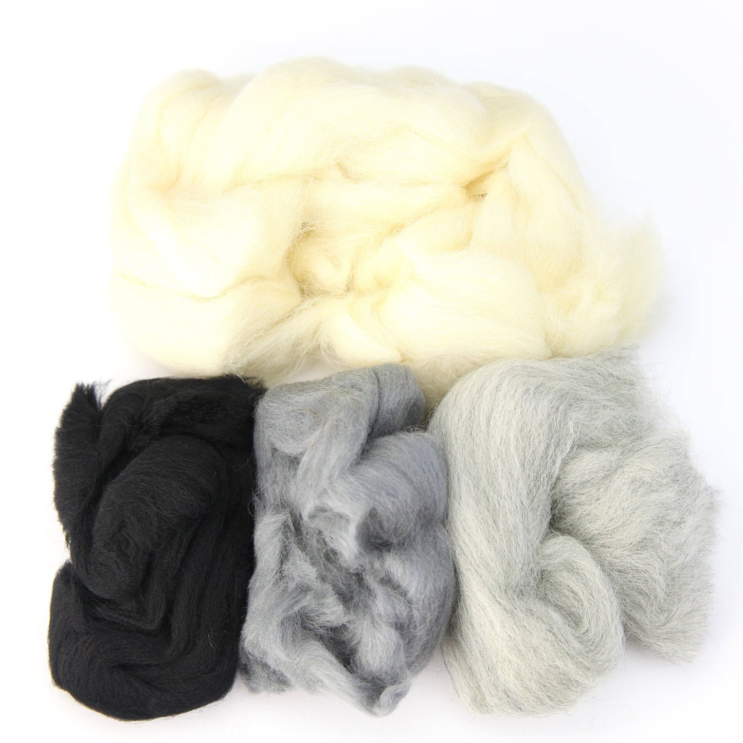 Four Season Color Wool Fiber for Needle Felting