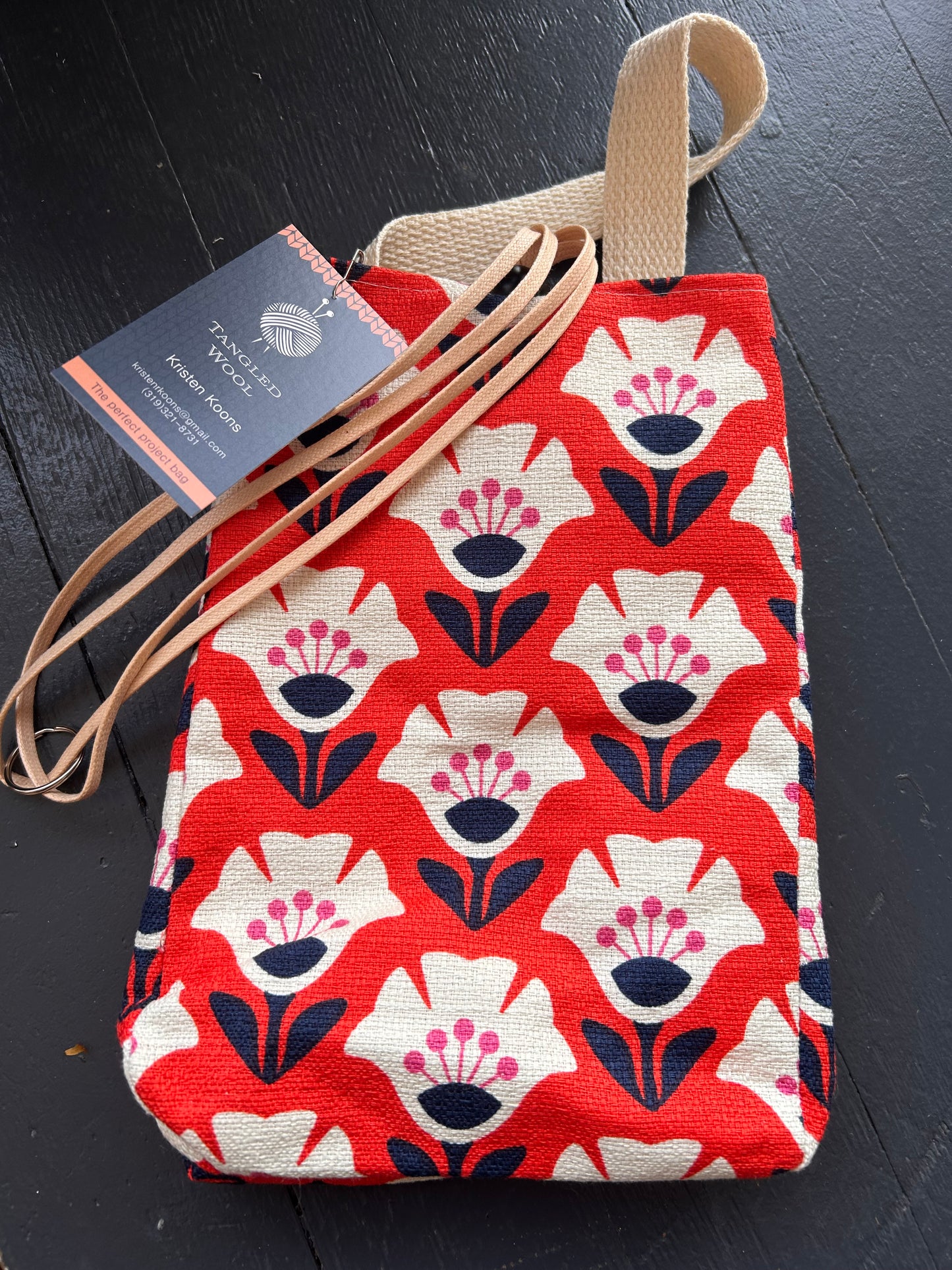 Tangled Wool Toggled Bag
