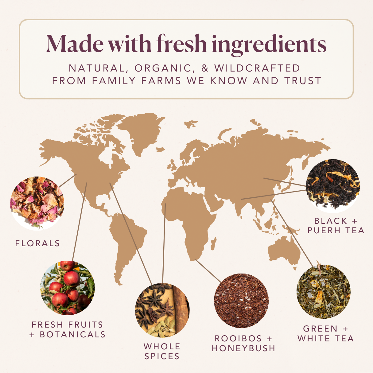 Honey Lemon Herbal Loose Leaf Tea (with Almond)
