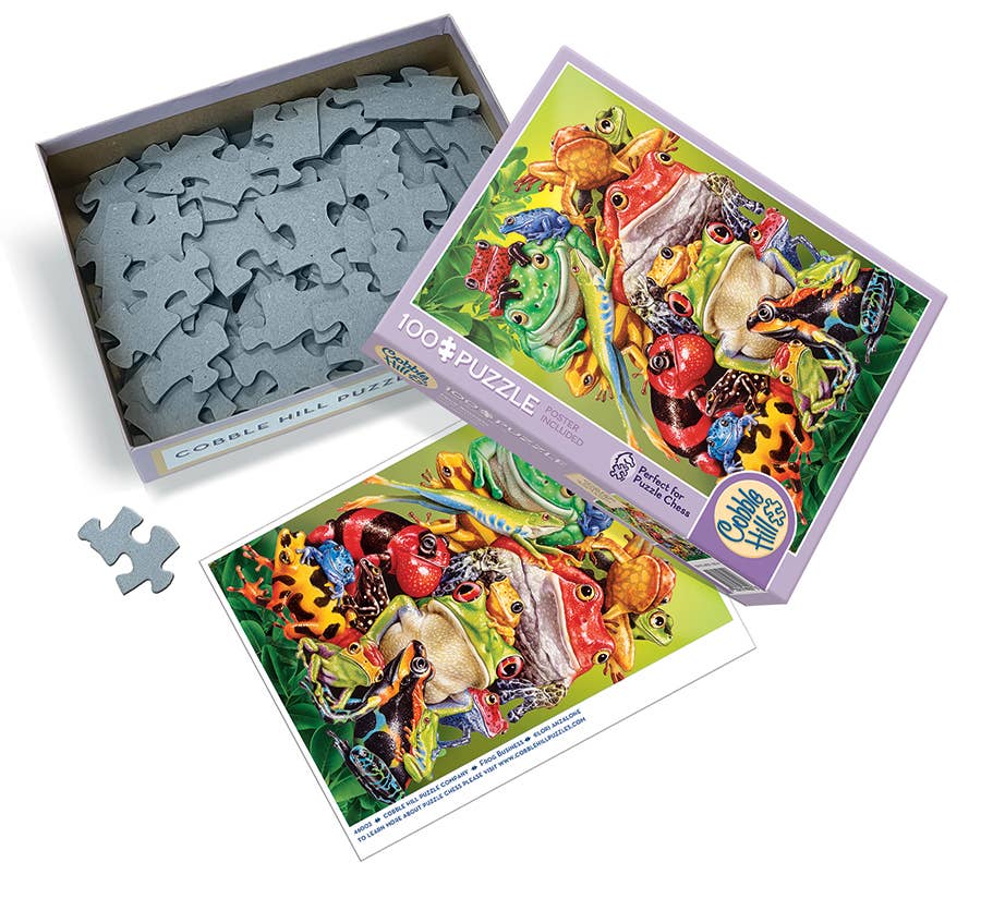 Frog Business 100 Piece Cobble Hill Puzzle