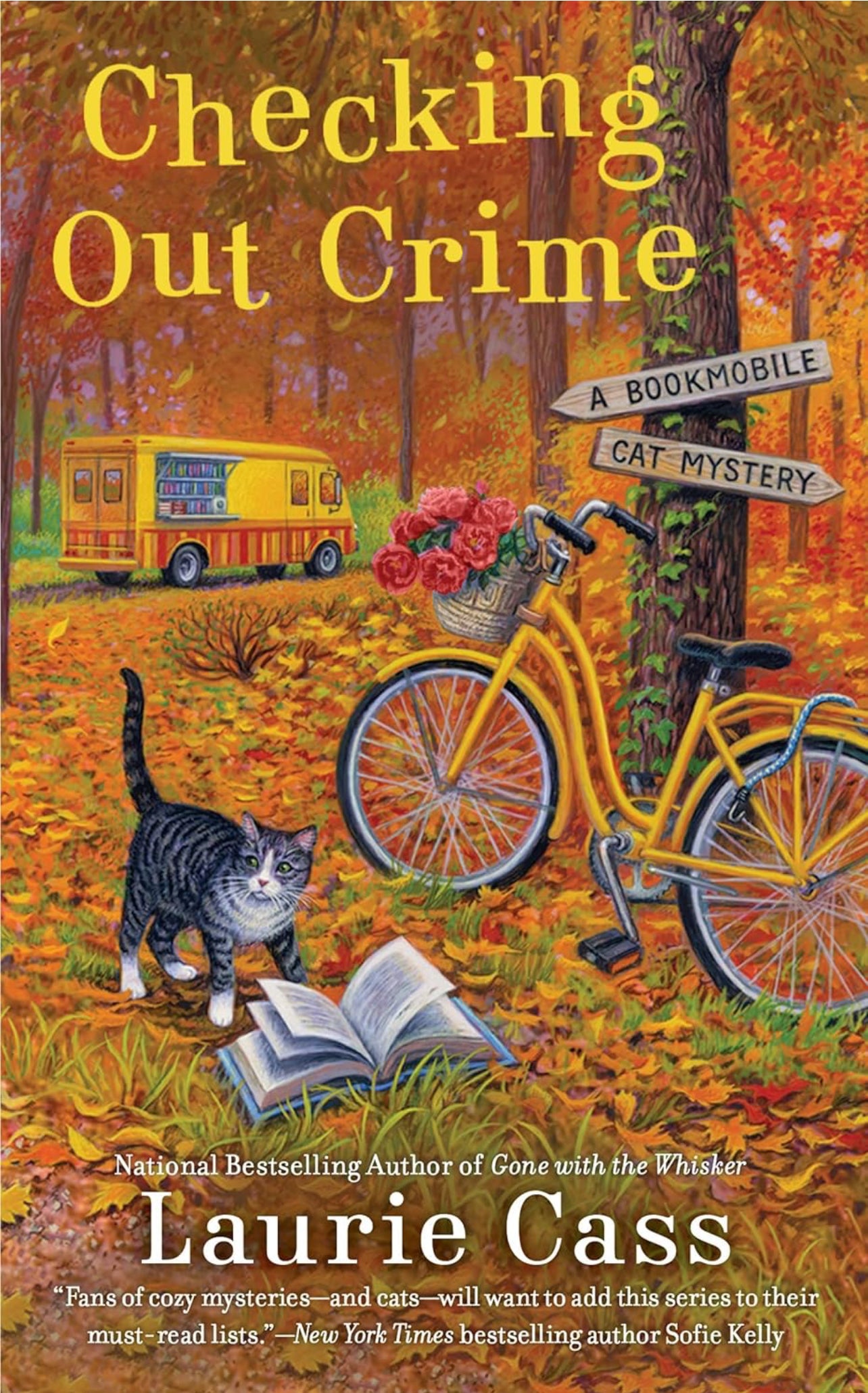 Checking Out Crime: A Bookmobile Cat Mystery