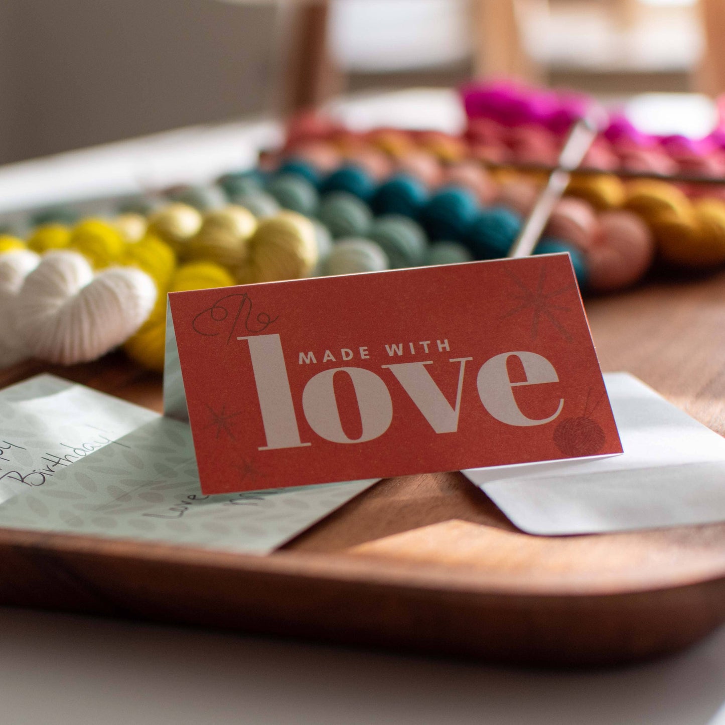 "Made with Love" Care Instruction Cards