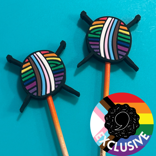 *Exclusive* Knitting Needle Point Protectors - Pride Yarn