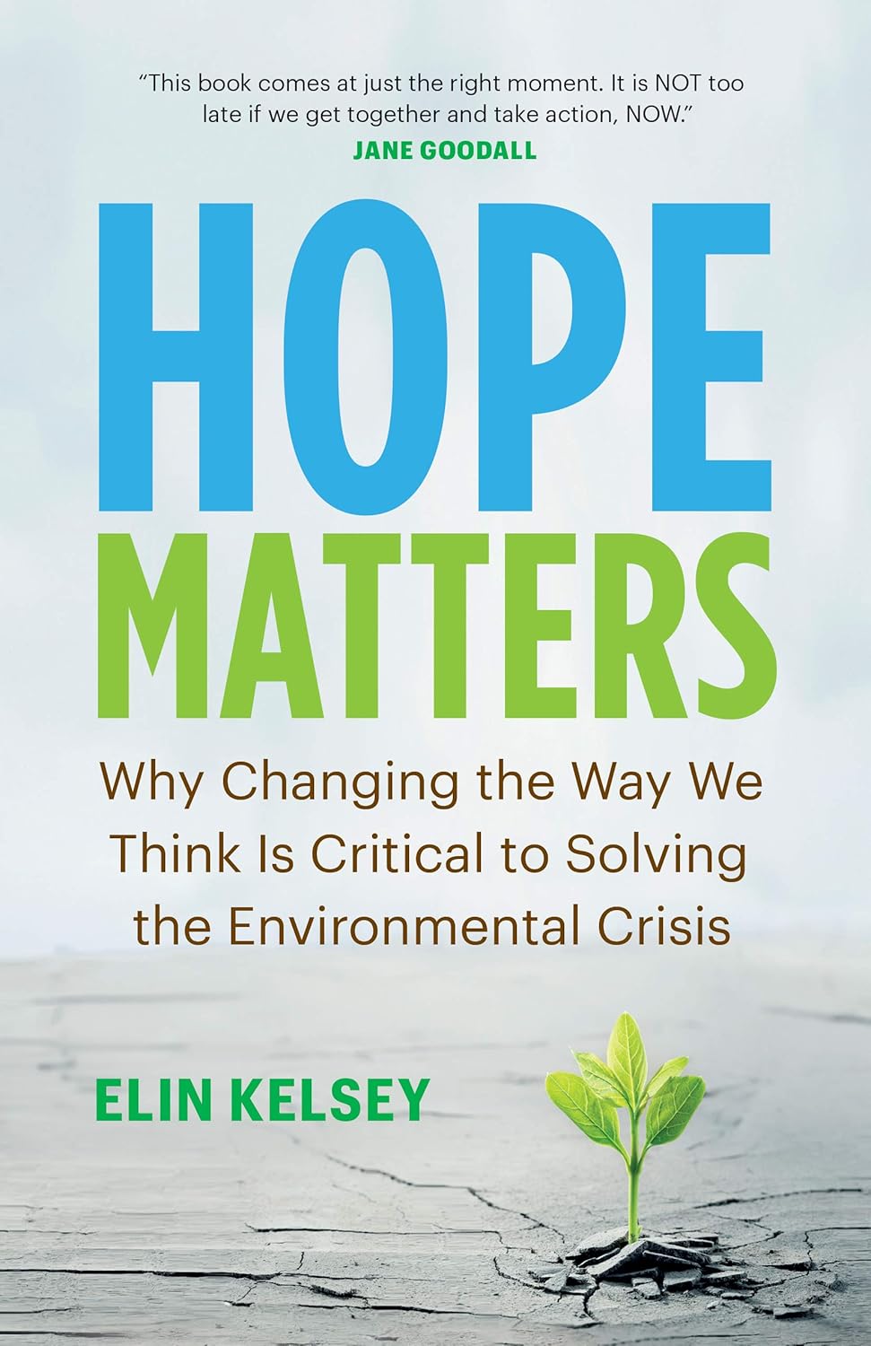 Hope Matters: Why Changing the Way We Think Is Critical to Solving the Environmental Crisis