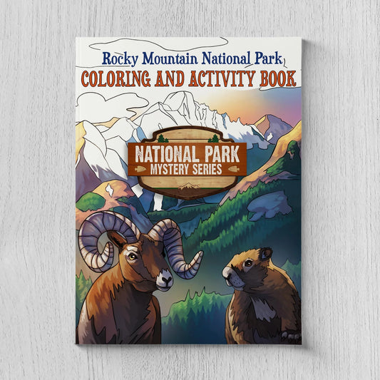Rocky Mountain National Park Coloring and Activity Book
