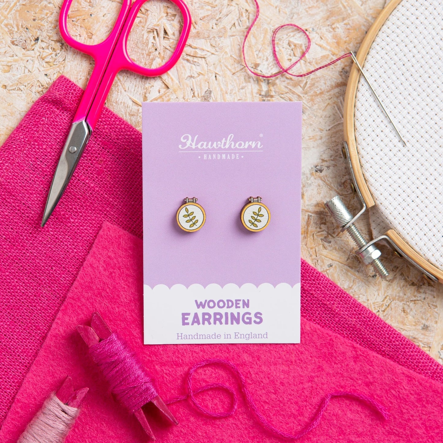 Wooden Earrings