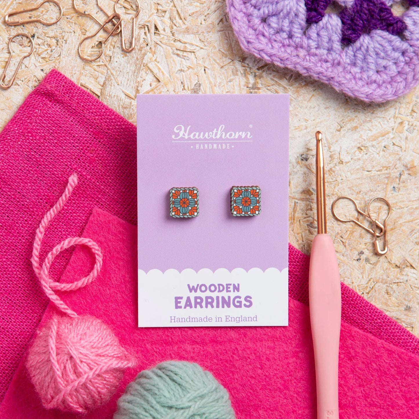 Wooden Earrings