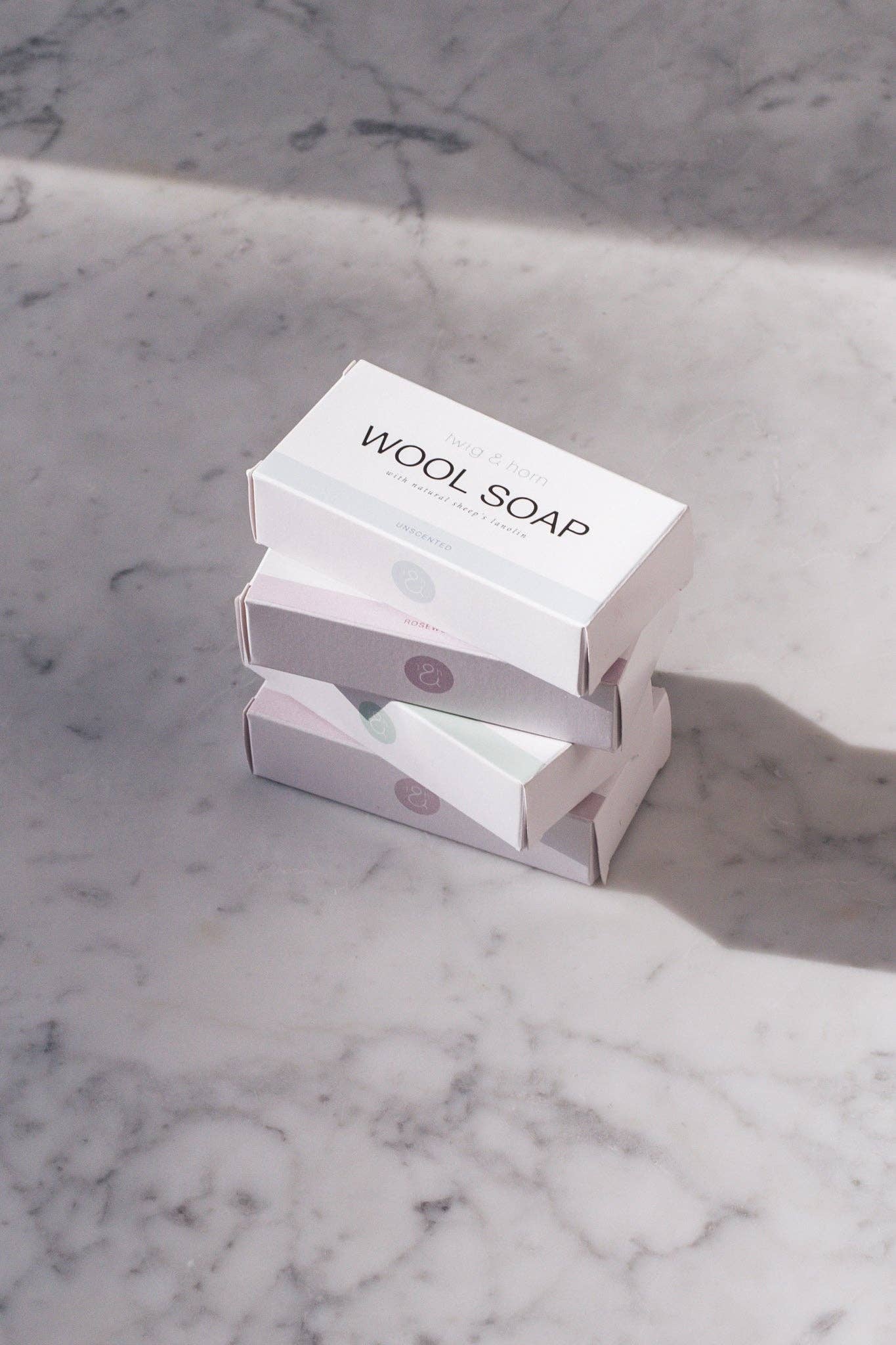 Wool Soap Bar: White Grapefruit