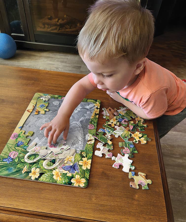 Tiny Tea Time (Tray) 35-Piece Puzzle