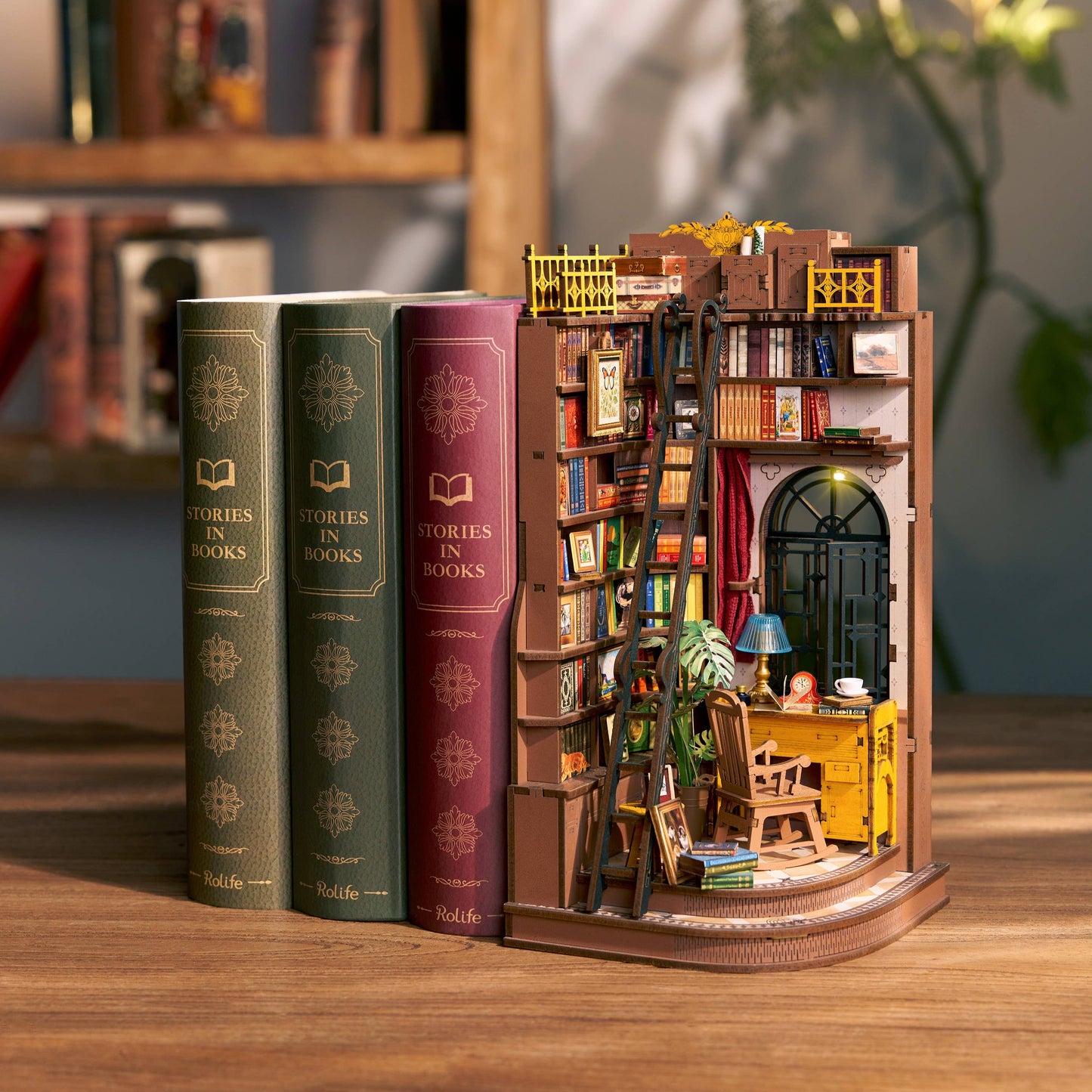 DIY Book Nook Kit: Silent Corner Study