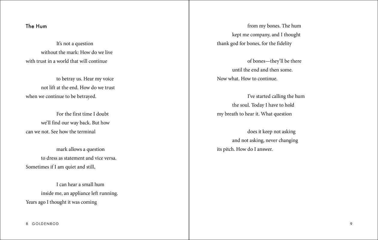 Goldenrod: Poems