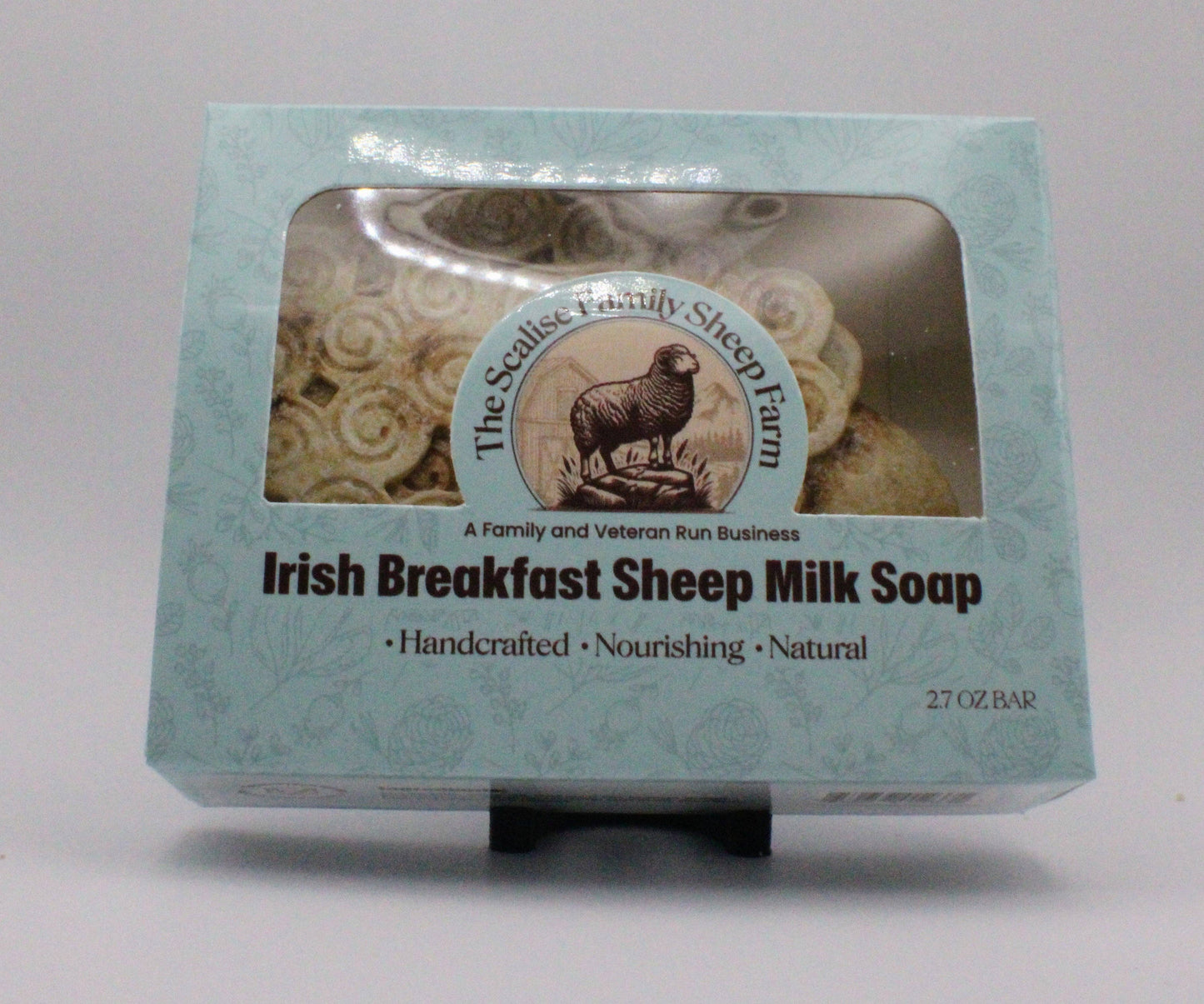 Irish Breakfast Tea Sheep Milk Soap – Handmade Natural Exfoliating Soap