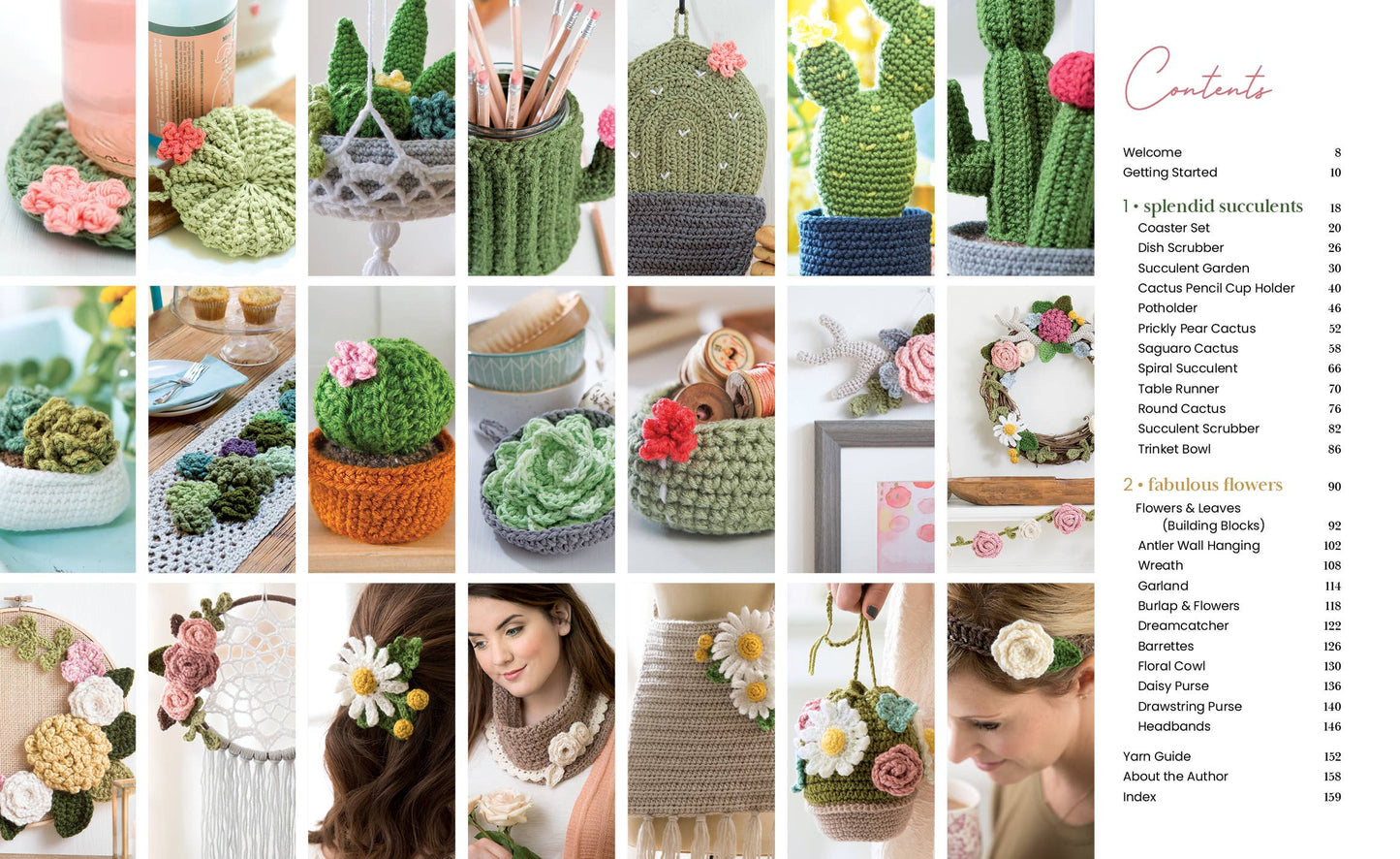Modern Crochet Garden
