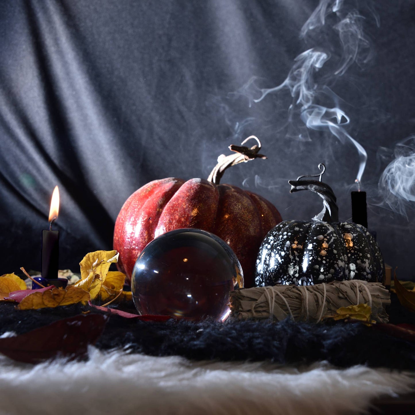 Pair of Hand-Dipped Beeswax Taper Candles: 8"