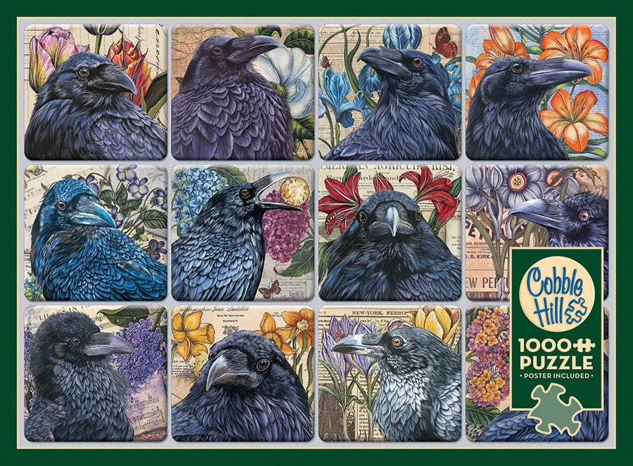 A Constable of Ravens 1000-Piece Cobble Hill Puzzle