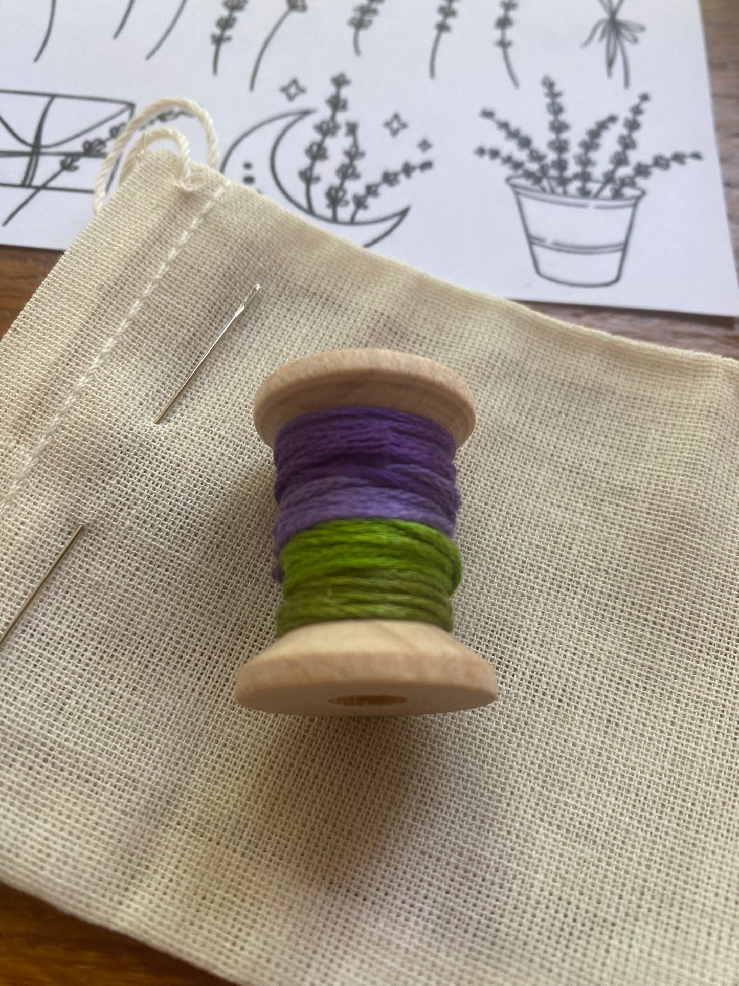 Lavender Sachet Kit