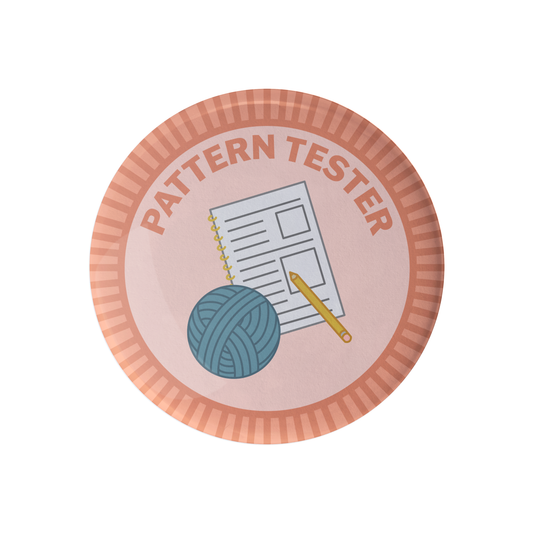 Pattern Tester Knitting Merit Badge