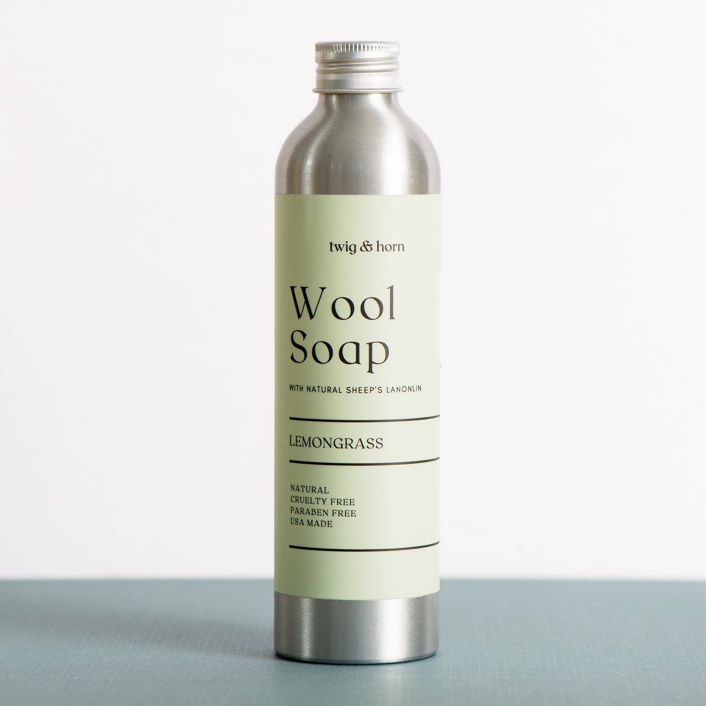 liquid lanolin wool soap: Lemongrass