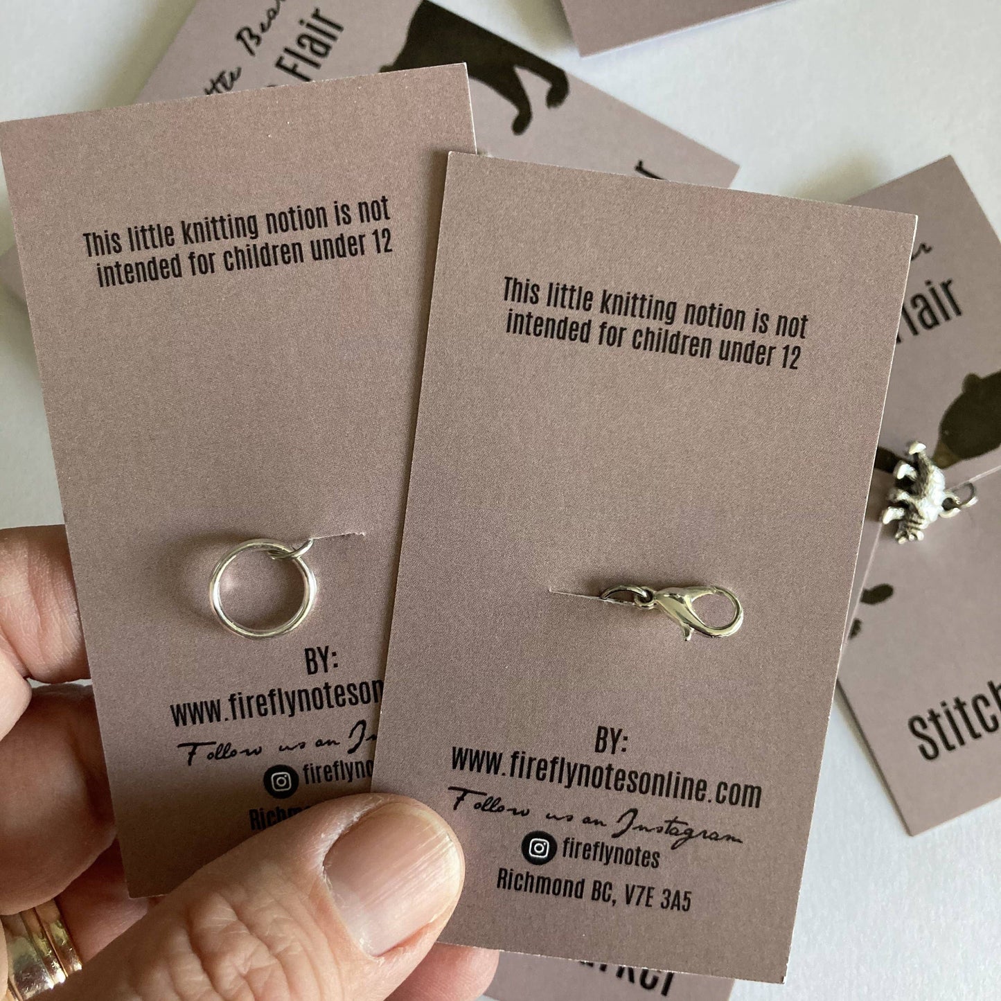 Bear Stitch Marker