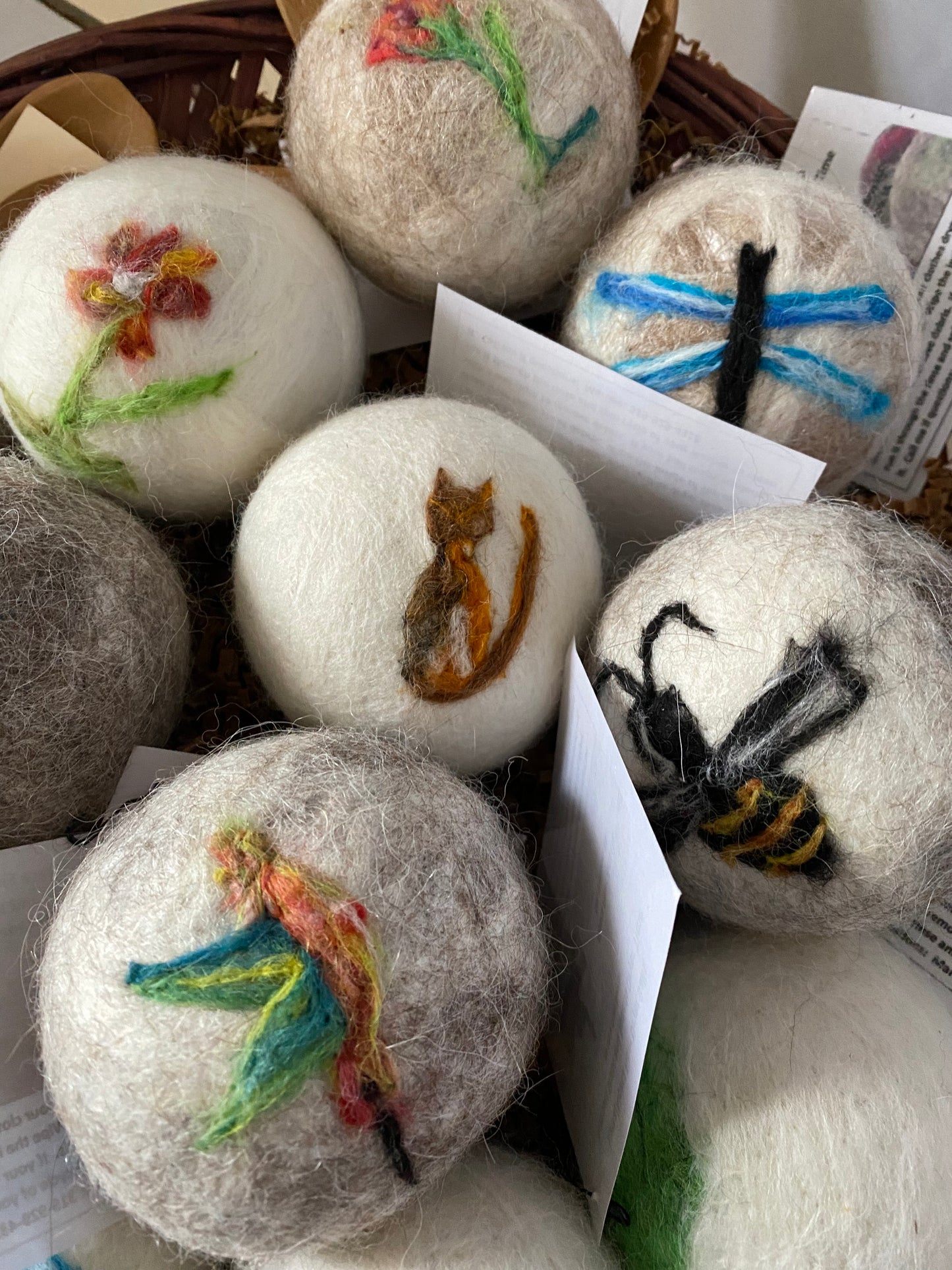 Alpaca Fiber Arts Dryer Balls