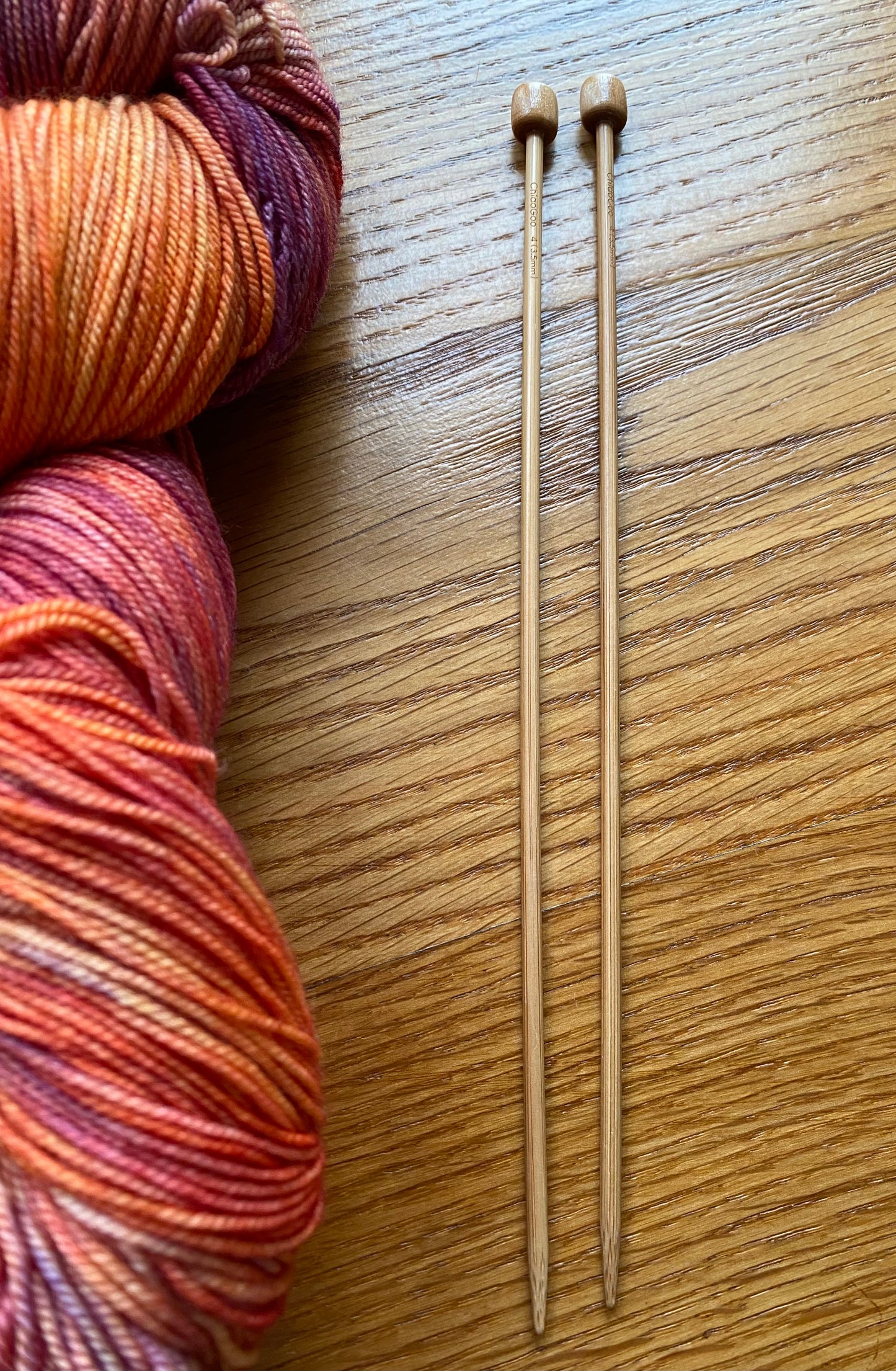 Large & Long Knitting Needles Bamboo