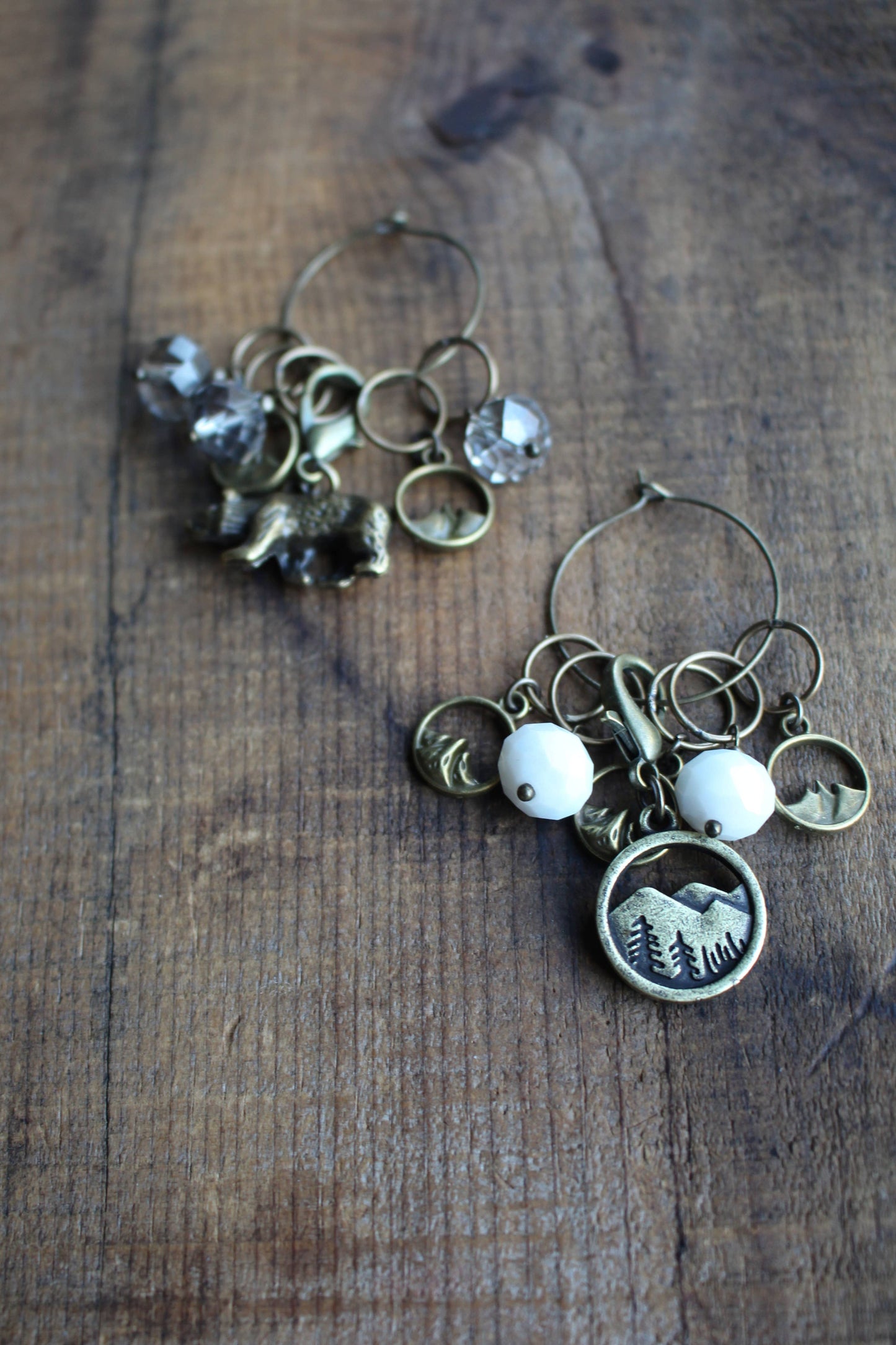 Winter Forest Stitch Markers