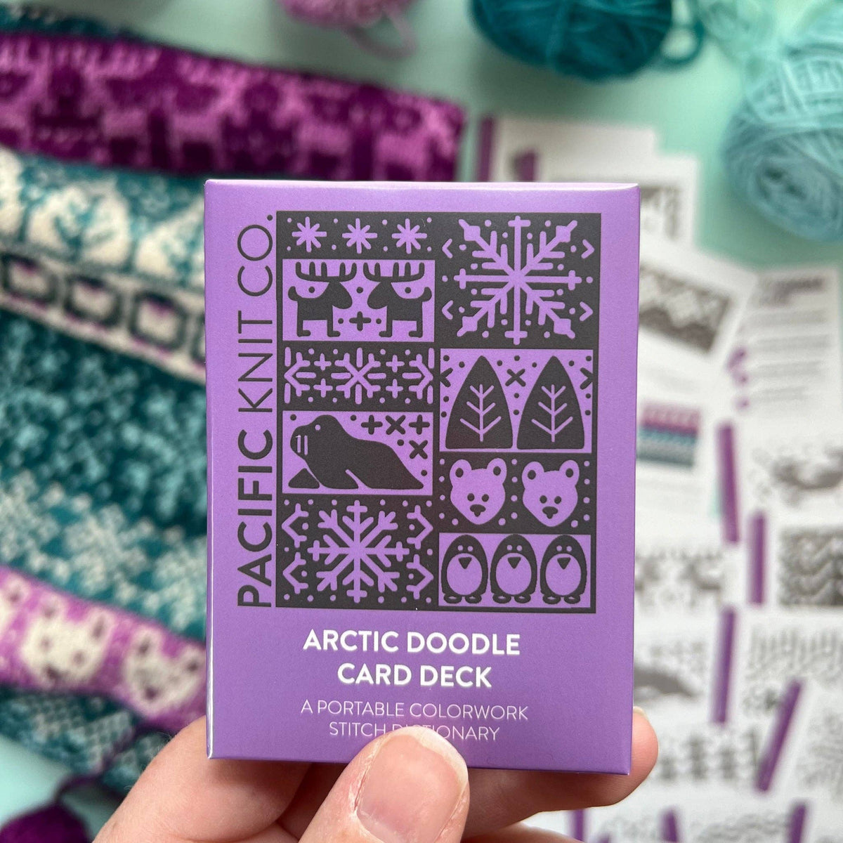 Arctic Doodle Card Deck (Expansion Deck) by Pacific Knit Co