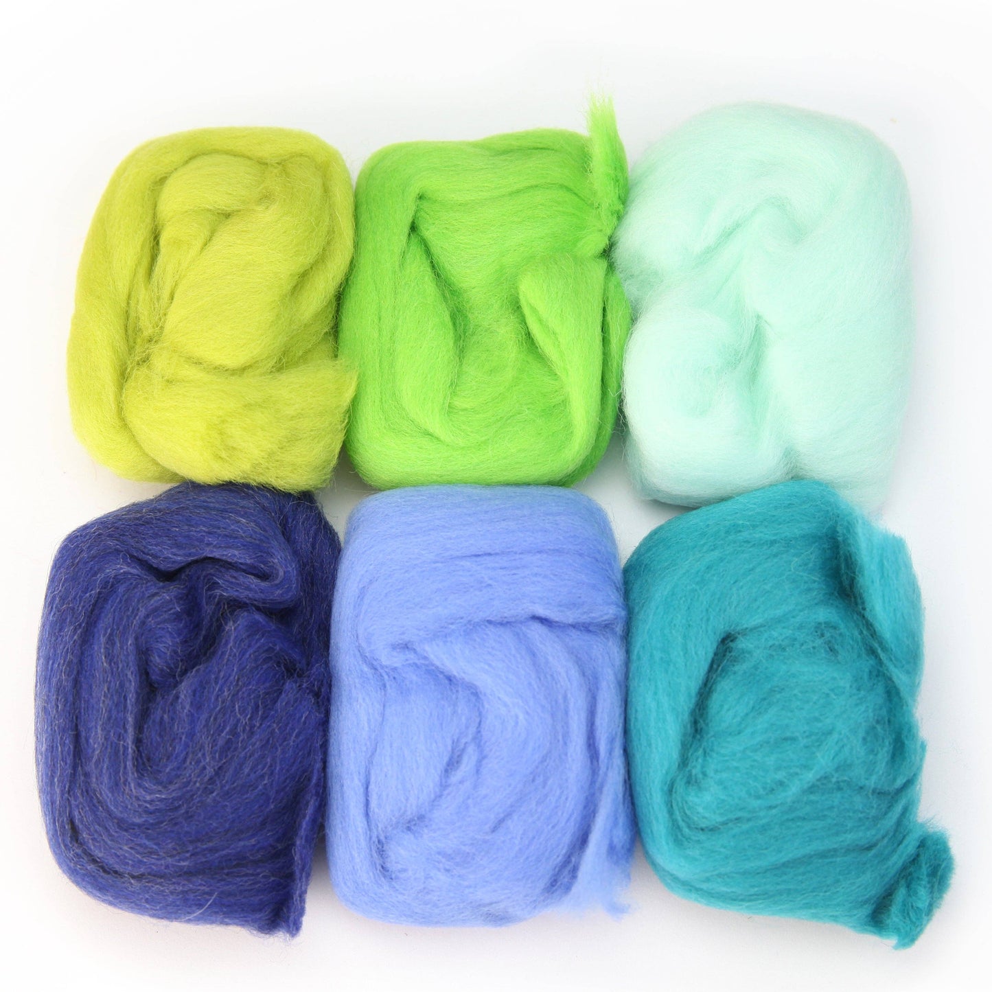 Four Season Color Wool Fiber for Needle Felting