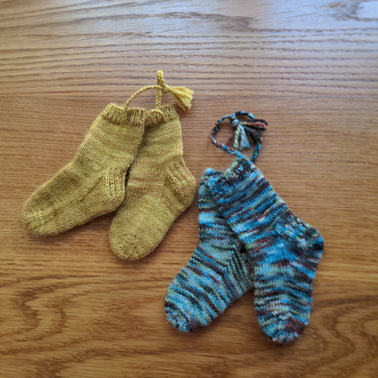 Two-at-a-time, Top-down Socks