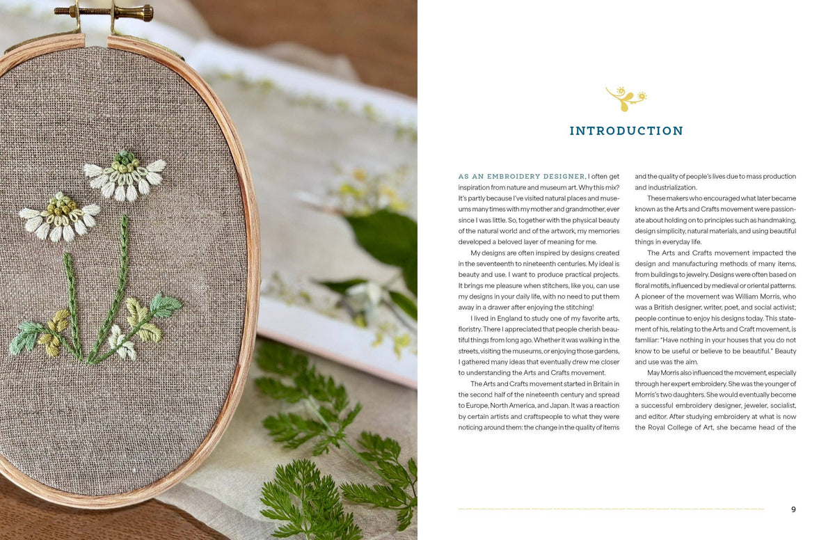 Wild Embroidery: 16 Botanical Designs