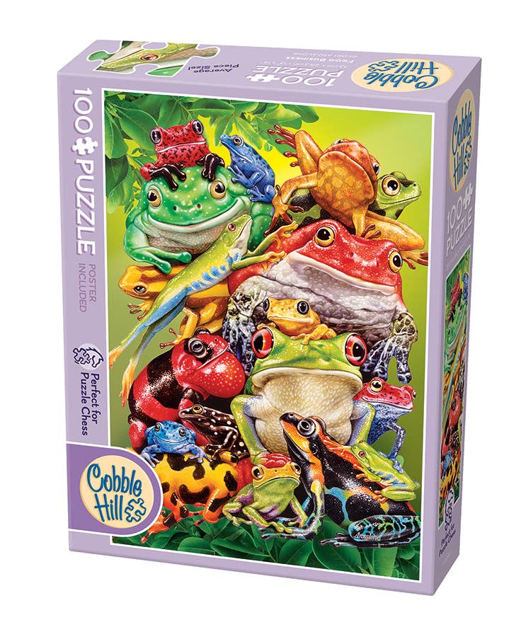 Frog Business 100 Piece Cobble Hill Puzzle