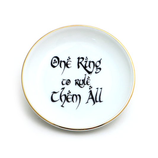 One Ring to Rule Them All ring dish