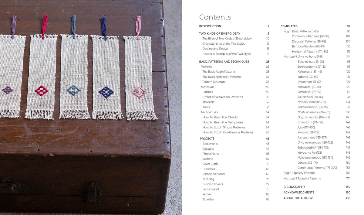 Counted Sashiko Embroidery: 31 Projects