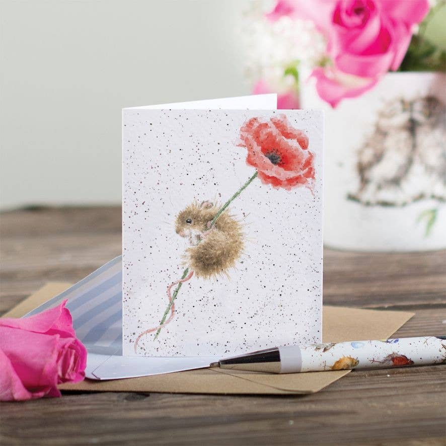 Poppy Enclosure Card