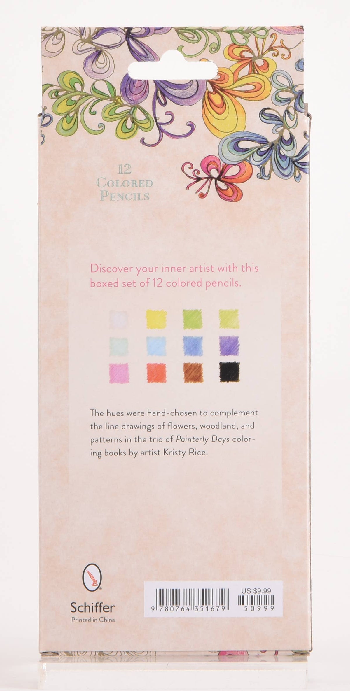 Painterly Days - 12 Colored Pencils