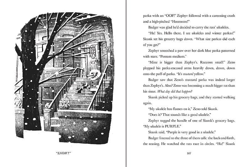 Rock Paper Incisors: A Skunk and Badger Story