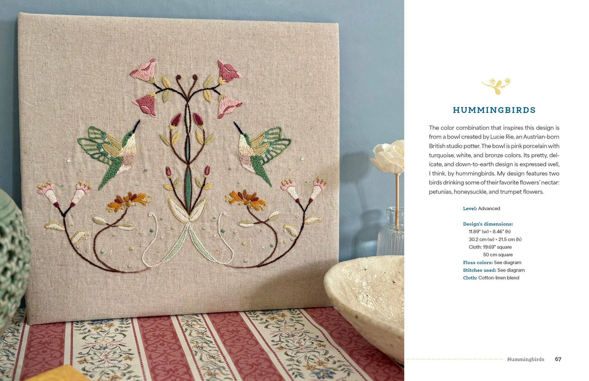 Wild Embroidery: 16 Botanical Designs