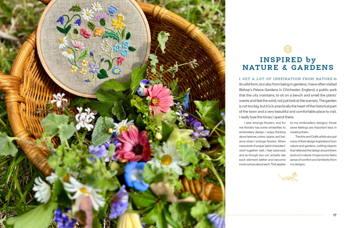 Wild Embroidery: 16 Botanical Designs