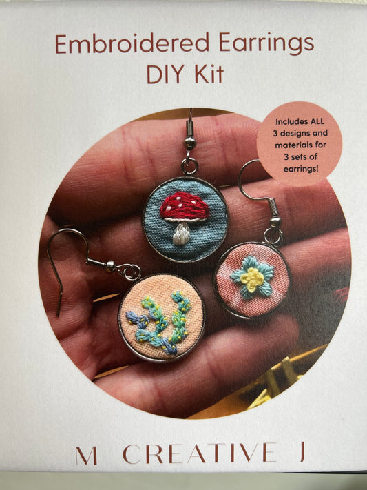 Embroidery Earrings