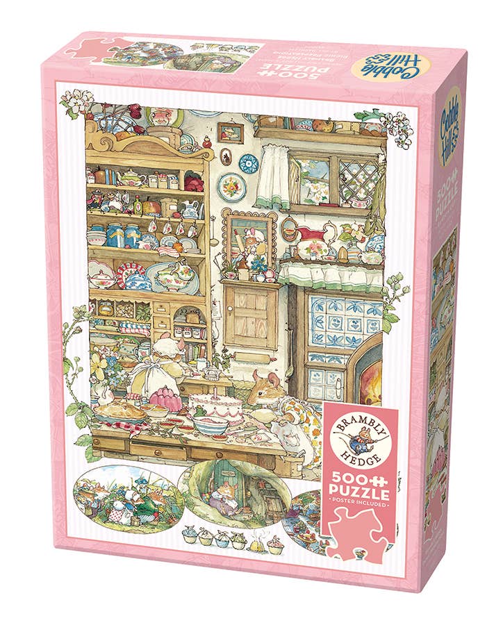 Brambly Hedge Picnic Preparations 500-Piece Puzzle
