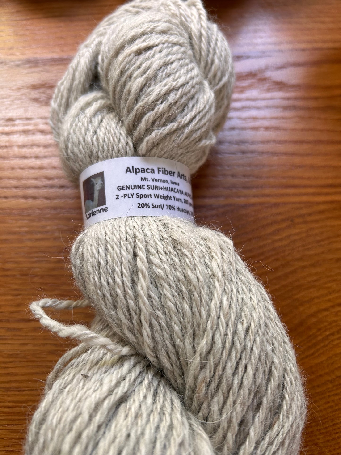 Alpaca Fiber Arts Sport