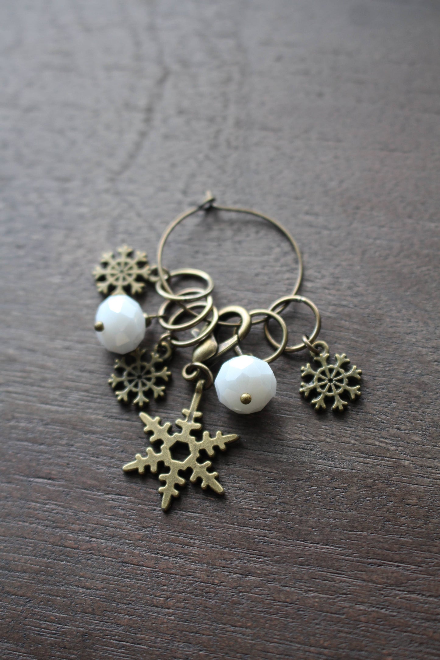 Winter Forest Stitch Markers