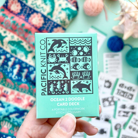 Ocean 2 Doodle Card Deck (Expansion Deck) by Pacific Knit Co
