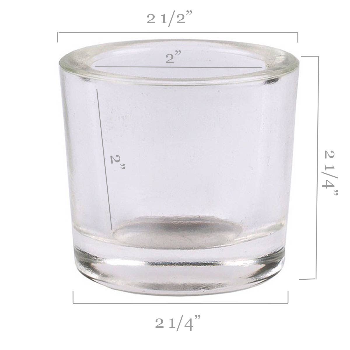 Recycled Glass Votive Candle Holders