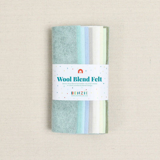 Wool Felt Sheets, First Frost