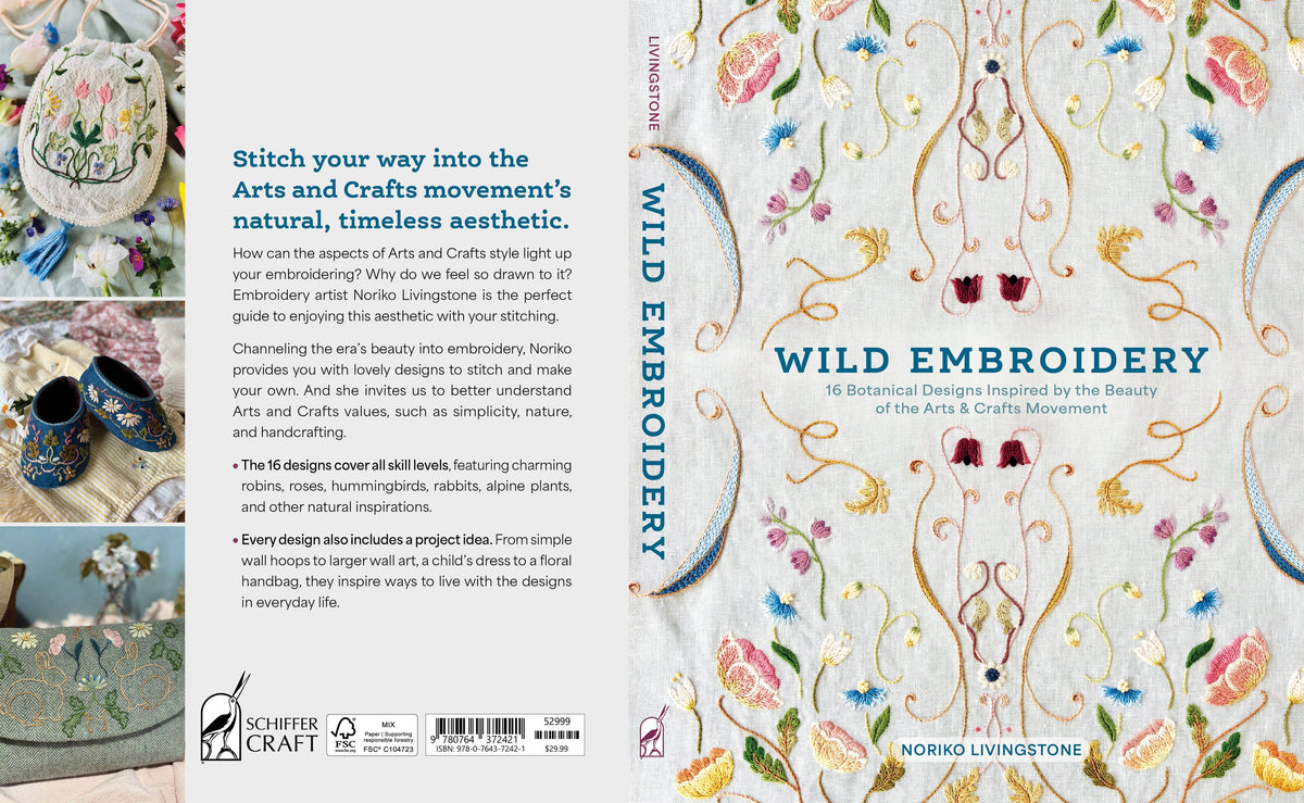 Wild Embroidery: 16 Botanical Designs